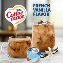 Coffee mate French Vanilla Nondairy Liquid Creamer Singles