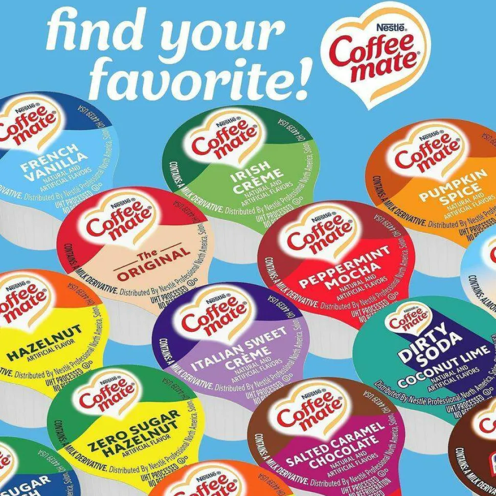 Coffee mate French Vanilla Nondairy Liquid Creamer Singles