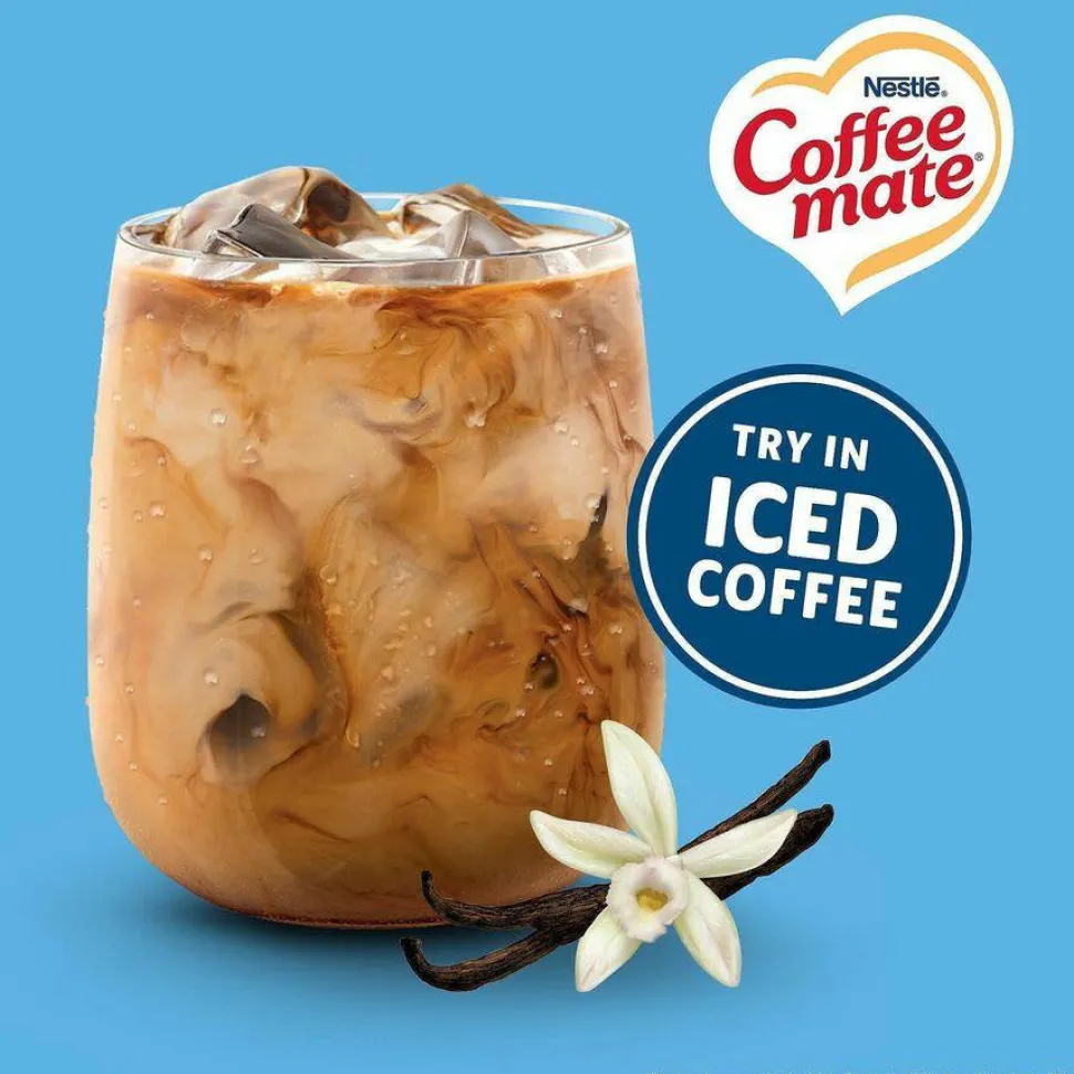 Coffee mate French Vanilla Nondairy Liquid Creamer Singles