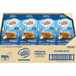 Coffee mate French Vanilla Nondairy Liquid Creamer Singles