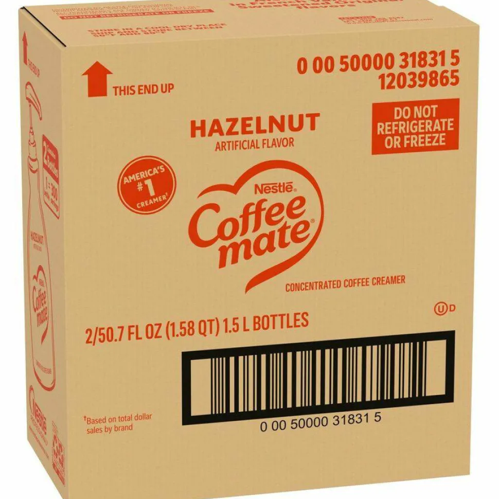 Coffee mate Hazelnut Liquid Concentrate Coffee Creamer - Pump Bottle