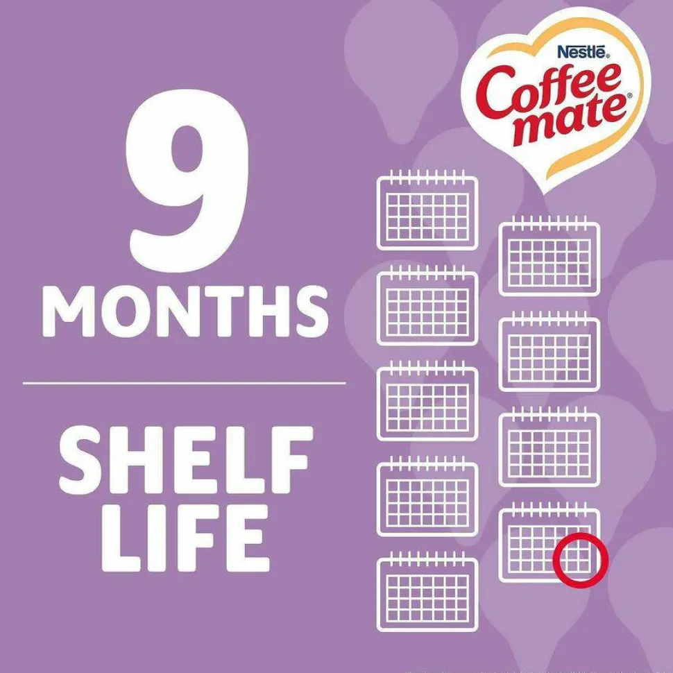 Coffee mate Italian Sweet Creme Nondairy Liquid Creamer Singles - Italian Sweet Creme Flavor - 0.38 fl oz (11 mL) - 180 / Carton