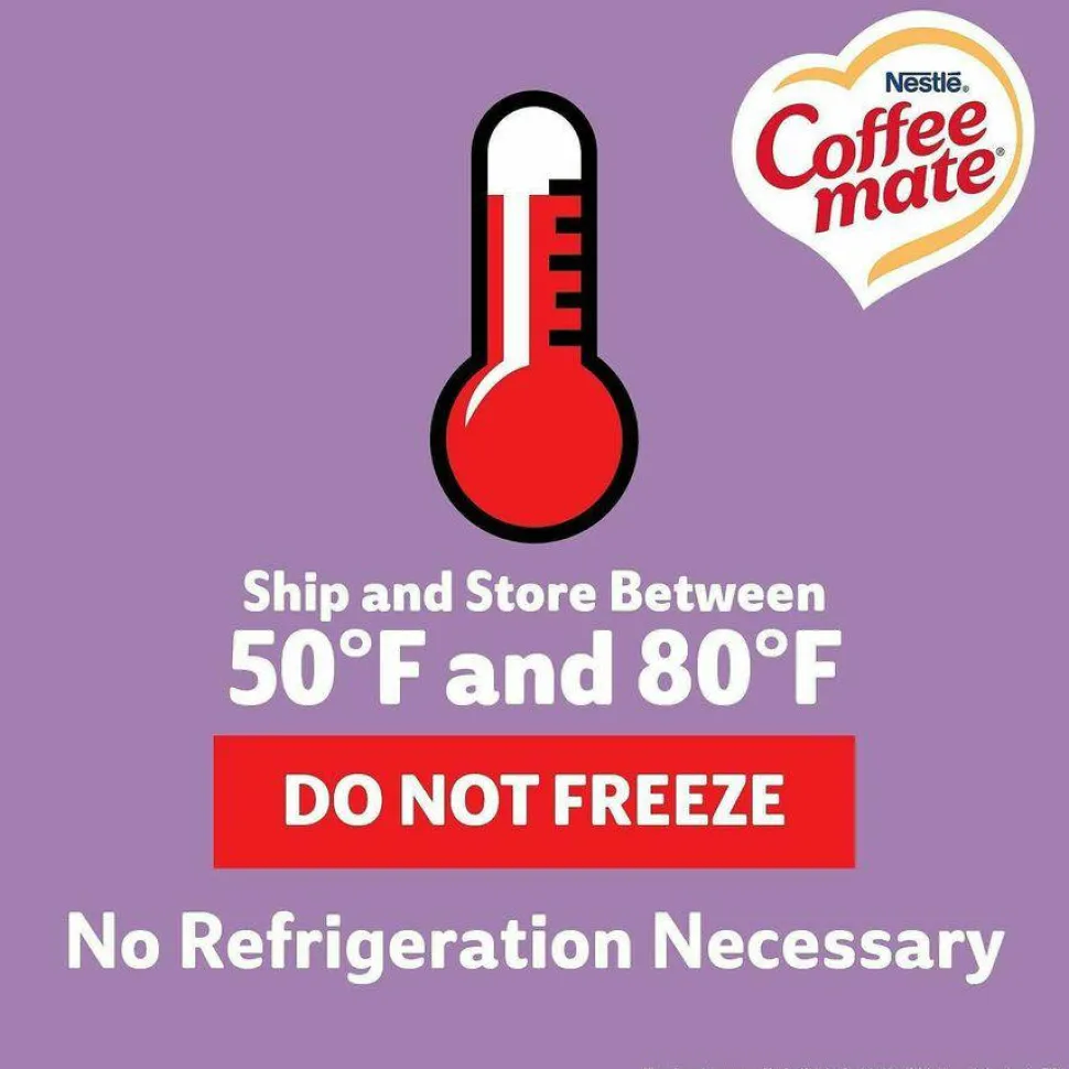 Coffee mate Italian Sweet Creme Nondairy Liquid Creamer Singles - Italian Sweet Creme Flavor - 0.38 fl oz (11 mL) - 180 / Carton