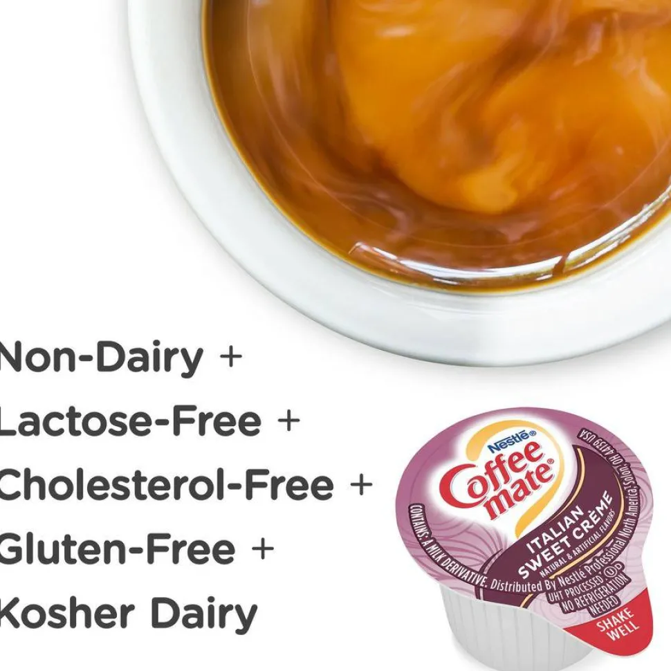 Coffee mate Italian Sweet Creme Nondairy Liquid Creamer Singles