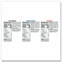 Coffee mate Liquid Coffee Creamer, Assorted Flavors, 0.38 oz Mini Cups, 150/Carton