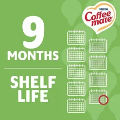 Coffee mate Liquid Coffee Creamer, Irish Cream, 0.38 oz Mini Cups, 50/Box, 4 Boxes/Carton