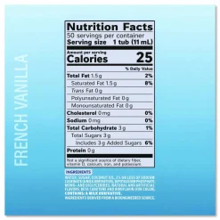 Coffee mate Liquid Coffee Creamer, French Vanilla/Hazelnut/Italian Sweet Creme/Original, 0.38 oz Mini Cups, 200/Carton