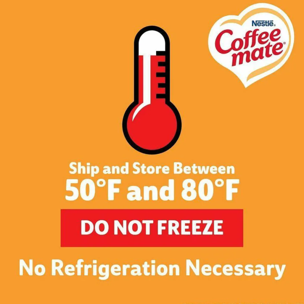 Coffee mate Liquid Creamer Pump Bottle, Caramel, 50.7 oz Pump Bottle, 2/Carton