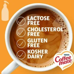 Coffee mate Liquid Creamer Pump Bottle, Caramel, 50.7 oz Pump Bottle, 2/Carton