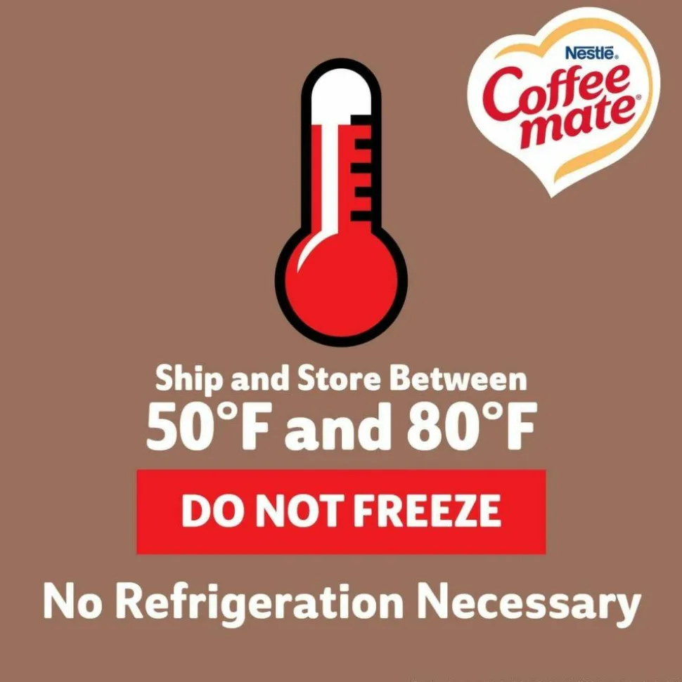 Coffee mate Oat Milk Vanilla Liquid Creamer Singles - Vanilla FlavorTub - 50 / Box