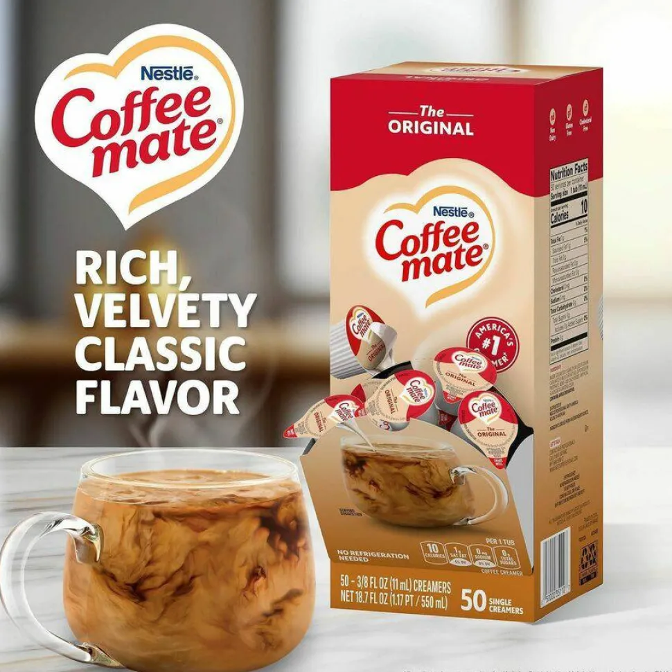 Coffee mate Original Nondairy Liquid Creamer Singles