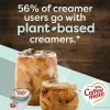 Coffee mate Plant-Based Oat Milk Liquid Creamers, Natural Vanilla, 0.38 oz Mini Cups, 50/Box, 4 Boxes/Carton