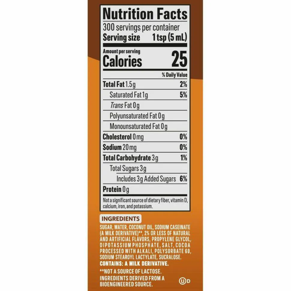 Coffee mate Salted Caramel Chocolate Liquid Concentrate Coffee Creamer - Pump Bottle