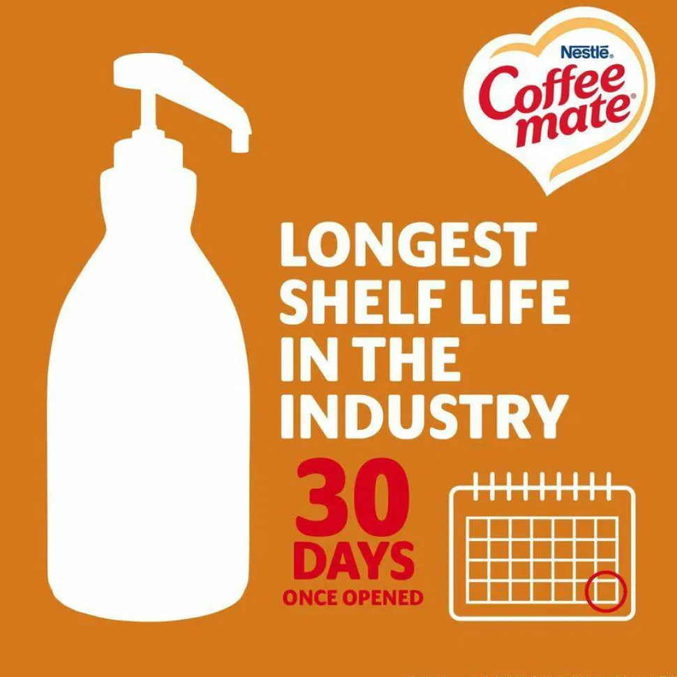 Coffee mate Salted Caramel Chocolate Liquid Concentrate Coffee Creamer - Pump Bottle