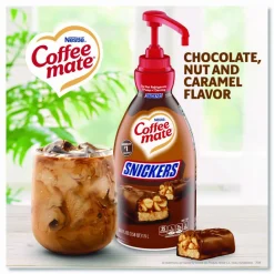 Coffee mate Snickers Liquid Concentrate Coffee Creamer - Pump Bottle