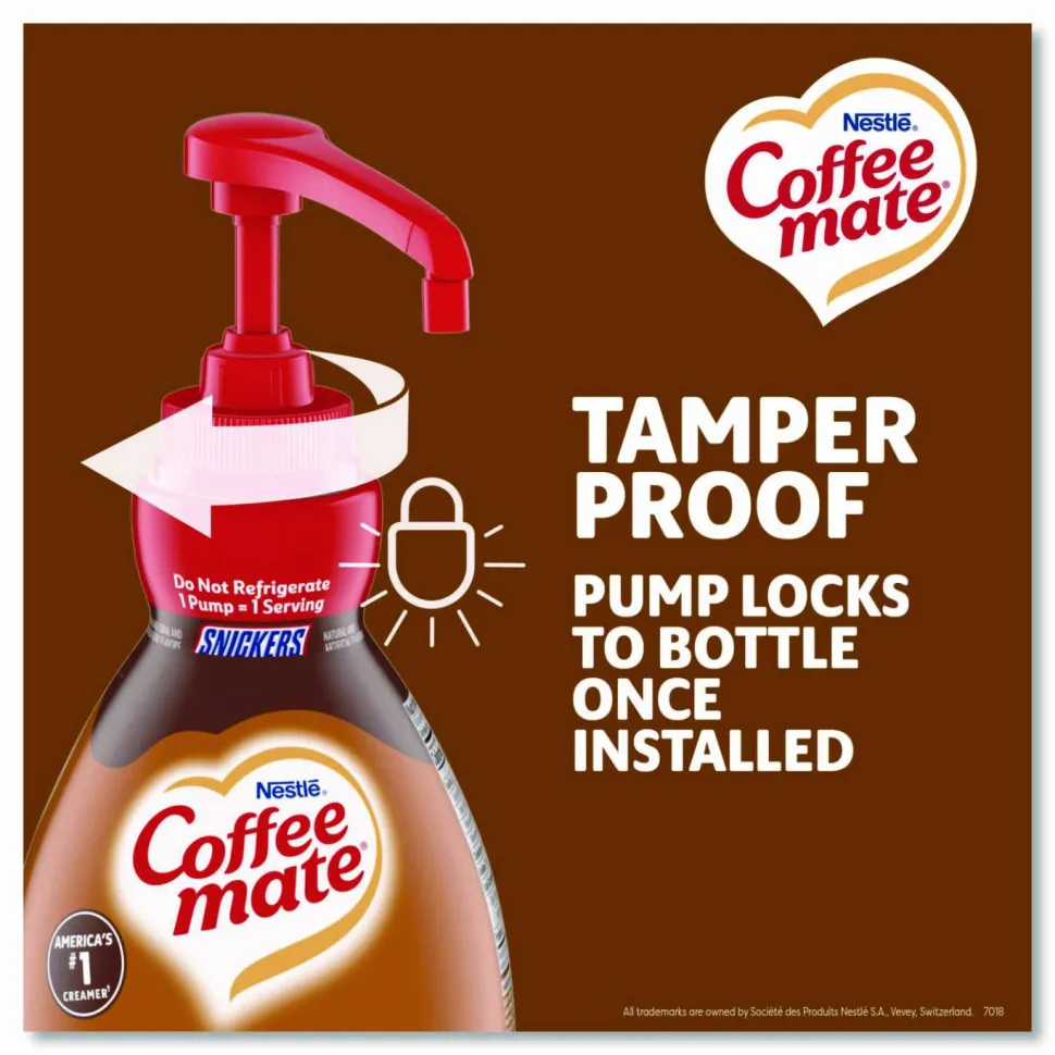 Coffee mate Snickers Liquid Concentrate Coffee Creamer - Pump Bottle