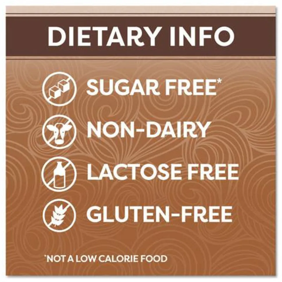 Coffee mate Sugar Free Chocolate Cream Powdered Creamer, 10.2 oz Canister, 6/Carton