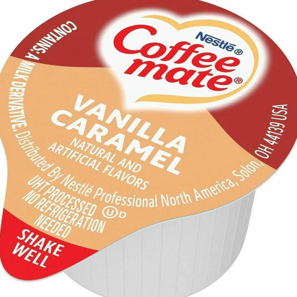 Coffee mate Vanilla Caramel Nondairy Liquid Creamer Singles