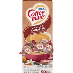 Coffee mate Vanilla Caramel Nondairy Liquid Creamer Singles