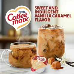 Coffee mate Vanilla Caramel Nondairy Liquid Creamer Singles