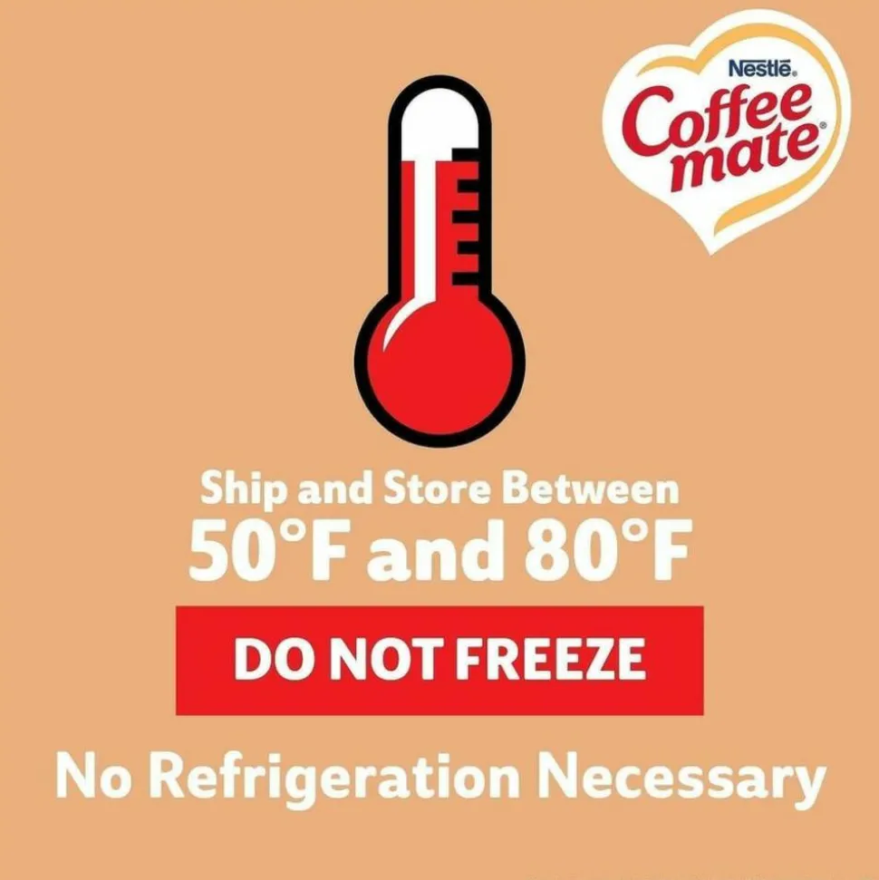 Coffee mate Vanilla Caramel Nondairy Liquid Creamer Singles