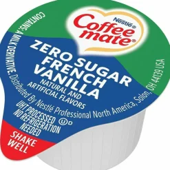 Coffee mate Zero-Sugar French Vanilla Nondairy Liquid Creamer Singles