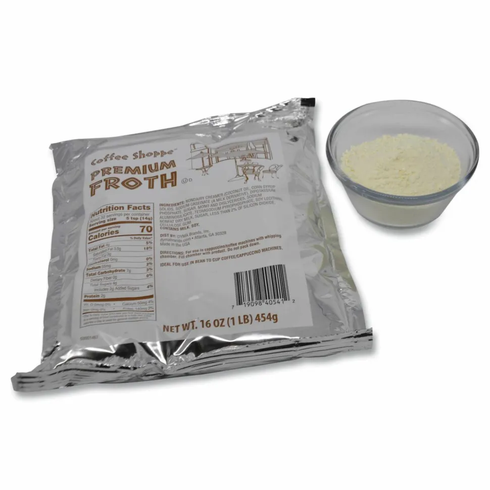 Coffee Shoppe Premium Froth Topping, 1 lb Bag