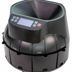 Coin Counter for Pennies, Nickels, Dimes, Quarters, Half Dollars and Dollars, 14.2