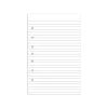 College-Ruled Notebook Filler Paper, 7-Hole Punched, 8 1/2" x 5 1/2", 120 Sheets