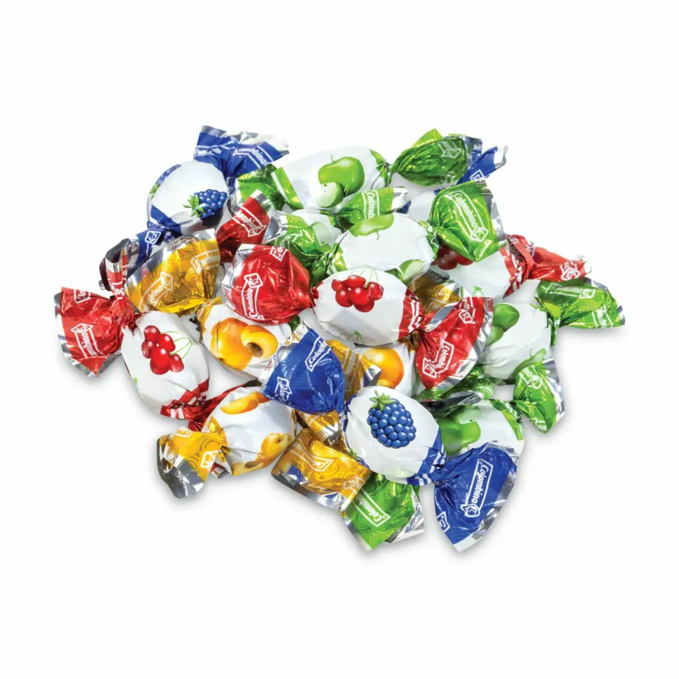 Colombina Delicate Fruit Drops Mini Fruit Filled Assortment, 2.2 lb Bag