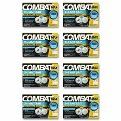 Combat Max 2-in-1 Ant Bait, 4/Pack, 8 Packs/Carton