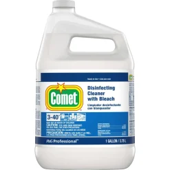 Comet Professional Disinfecting-Sanitizing Bathroom Cleaner, 128 Oz Bottle, Case Of 3