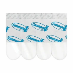 Command Assorted Hooks Cabinet Pack, 50 Hooks, 50 Clear Adhesive Strips, Damage Free Hanging Picture Hangers, No Tools Wall Hanging Strips