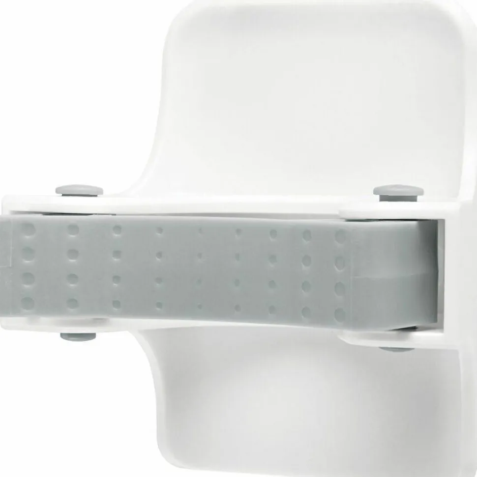 Command Broom Grippers, 4 lb (1.81 kg) Capacity, 4"H x 5.2"W, for Broom, Plastic, White, Clear, 6 / Bag