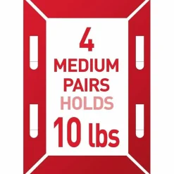 Command Damage-Free Hanging Picture Hanging Strip Pairs, Holds Up to 2.5 lb, Medium: 0.75" x 2.75", White, 132/Pack