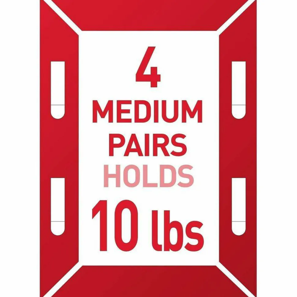Command Damage-Free Hanging Picture Hanging Strip Pairs, Holds Up to 2.5 lb, Medium: 0.75" x 2.75", White, 132/Pack