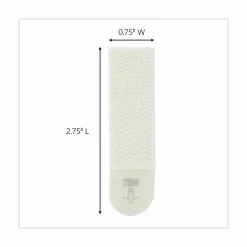 Command Damage-Free Hanging Picture Hanging Strip Pairs, Holds Up to 2.5 lb, Medium: 0.75