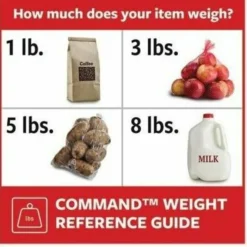 Command Damage-Free Picture Hanging Strips, Large, 5-5/8