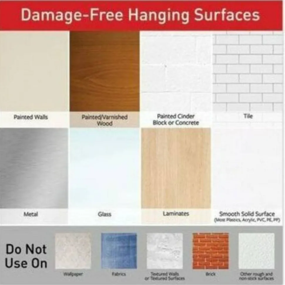 Command Damage-Free Picture Hanging Strips, Large, 5-5/8" x 5-3/16" , Pack Of 120 Strips, 17206S120NA