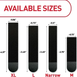 Command Hanging Strip, 17218BLK16ES