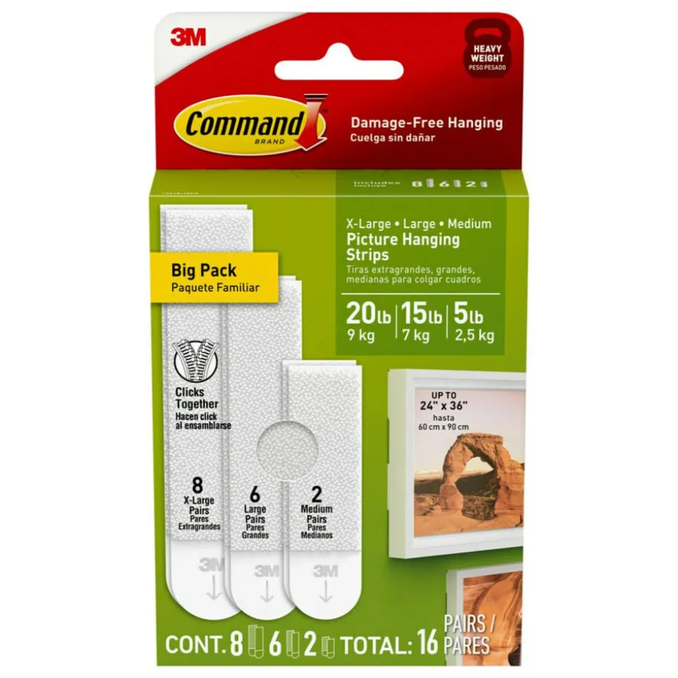 Command Hanging Strip, 1721816ES