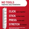 Command Large (15lb) and Medium (10lb) Picture Hanging Strips, White, 12 Pairs (24 strips), 17209ES