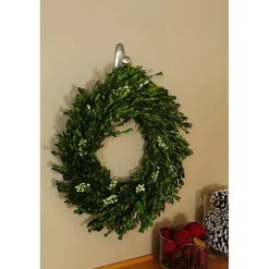 Command Large Metal Hooks, 1 Hook, 2 White Adhesive Strips, Damage Free Hanging Picture Hangers, No Tools Wall Hanging Strips For Living Spaces
