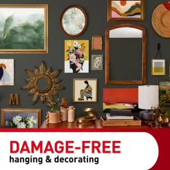 Command Medium Black Picture Hanging Strips, 17201BLK