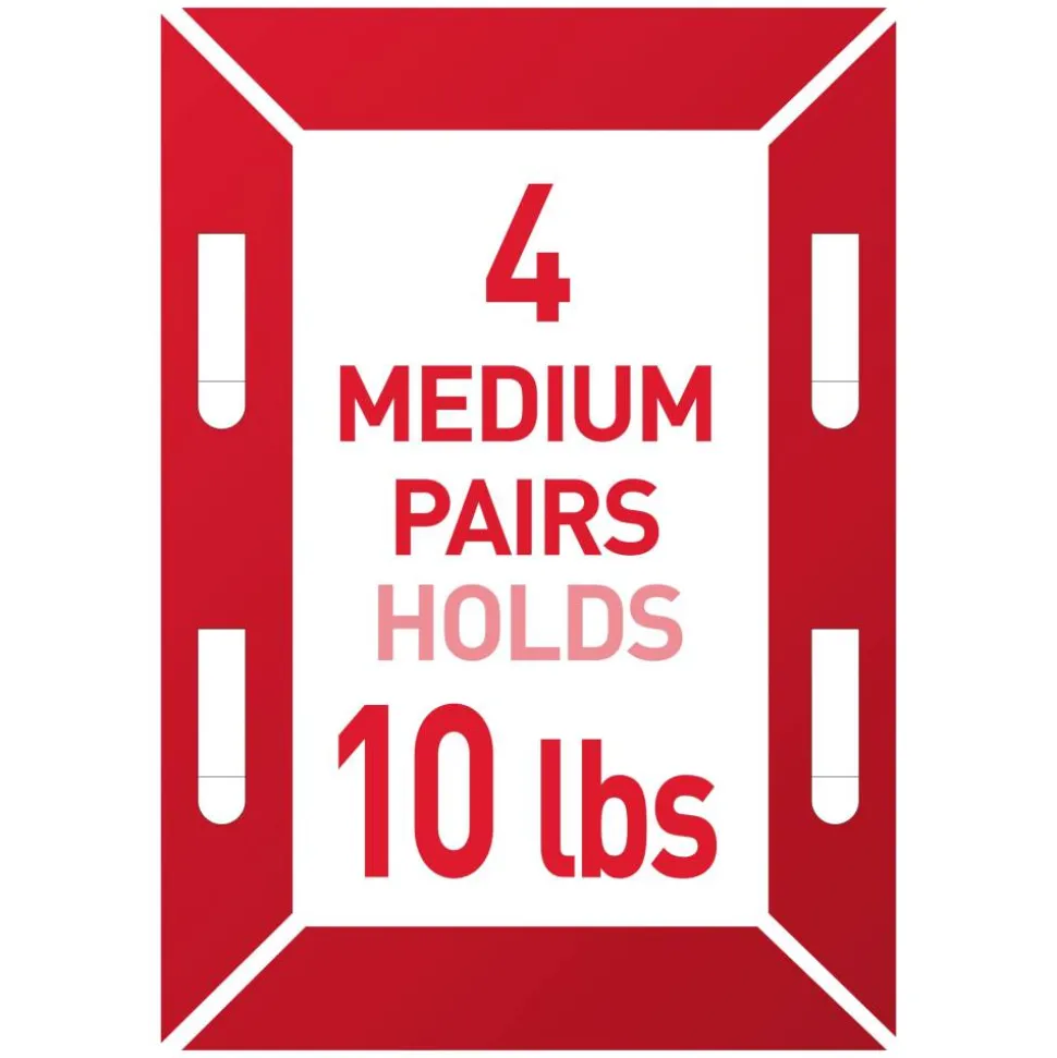 Command Medium (10 lb) Picture Hanging Strips, 100 Pairs (200 Strips), Damage Free Wall Hangers for Picture Frames and Other Decor, No Tools Required