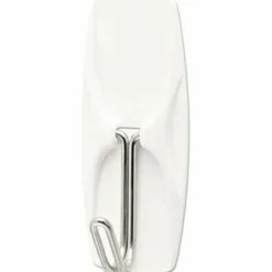 Command Medium Wire Toggle Hooks, 7 Hooks, 8 White Adhesive Strips, Damage Free Hanging Picture Hangers, No Tools Wall Hanging Strips - 170657ES
