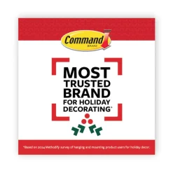 Command Mini White Hooks with White Strips