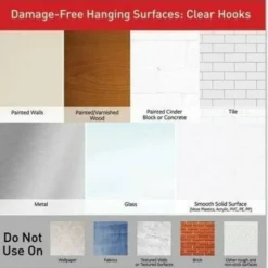Command Small Wire Hooks, 15 Hooks, 20 Clear Adhesive Strips, Damage Free Hanging Picture Hangers, No Tools Wall Hanging Strips For Living Spaces