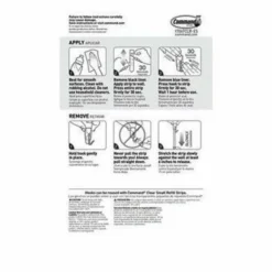Command Small Wire Hooks, 15 Hooks, 20 Clear Adhesive Strips, Damage Free Hanging Picture Hangers, No Tools Wall Hanging Strips For Living Spaces