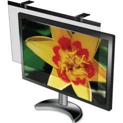 Compucessory Business Source Wide screen LCD Anti glare Filter Black For 24" Widescreen LCD Monitor 16:10 Acrylic Anti glare 1 Each